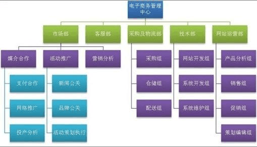 電子商務(wù)B2C團(tuán)隊(duì)組織架構(gòu)